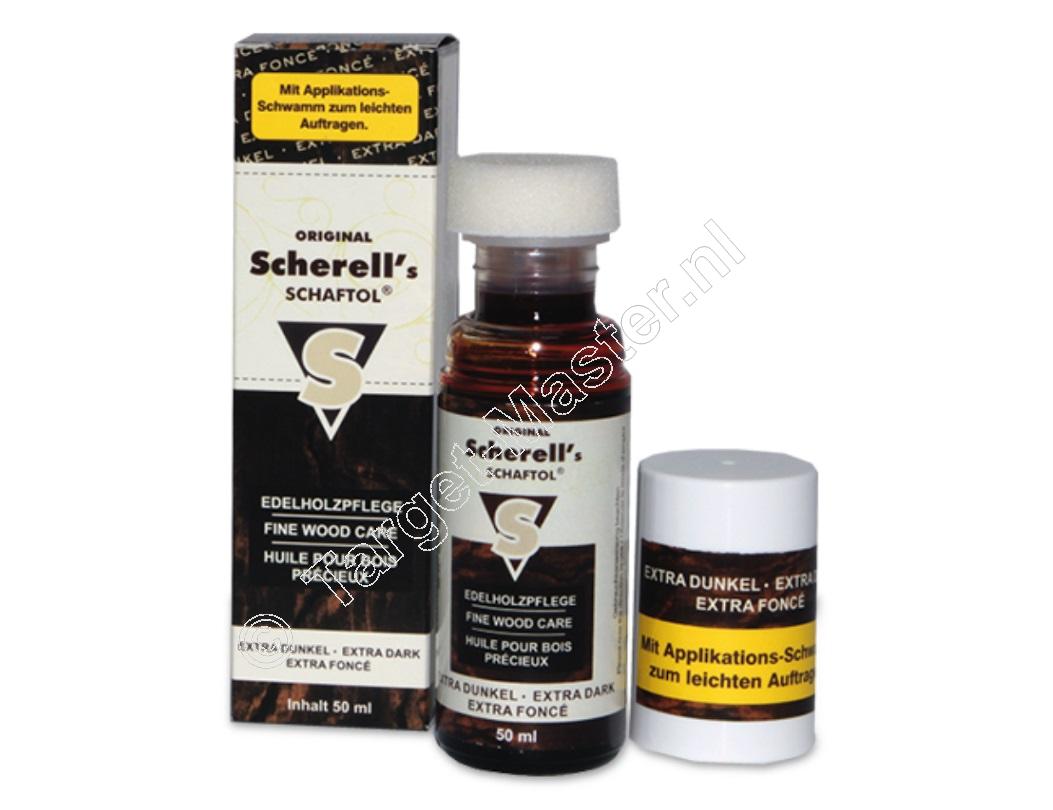 Scherell's SCHAFTOL Gun Stockoil EXTRA DARK Bottle 50 ml